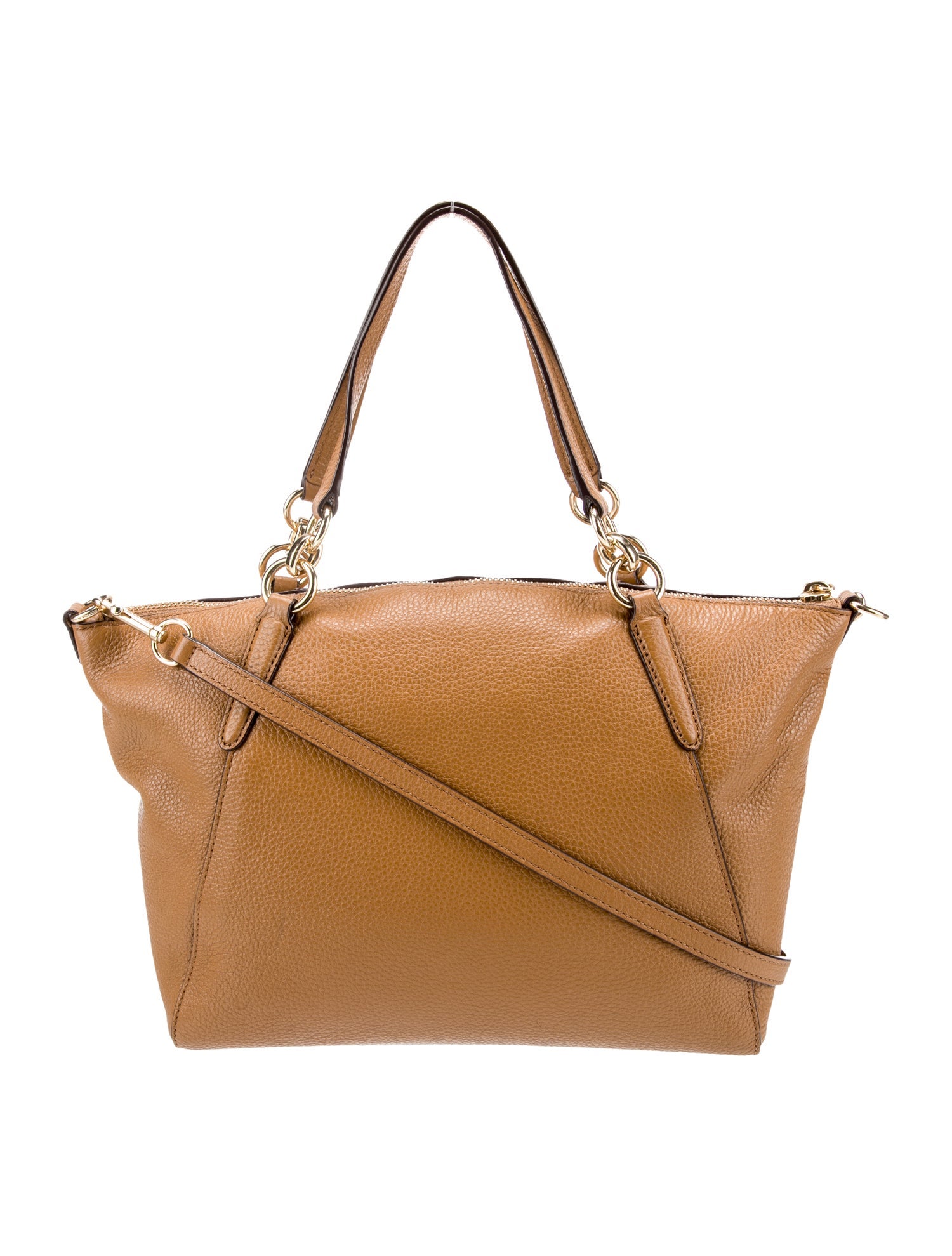 Coach Leather Top Handle Bag